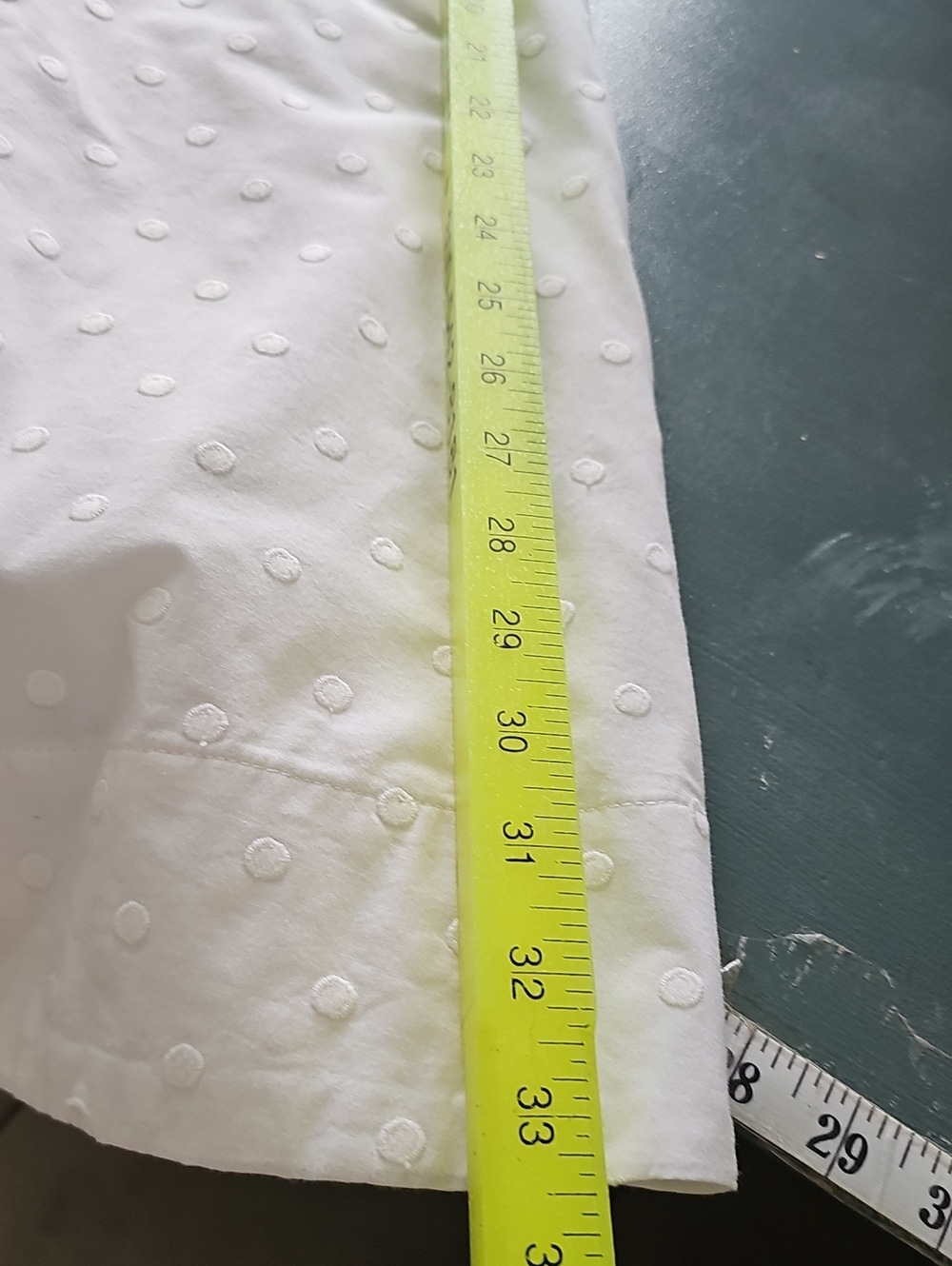 Banana Republic White Eyelet Spaghetti Strap Dress - Classic Summer Style. Sz 6 - Picture 6 of 7